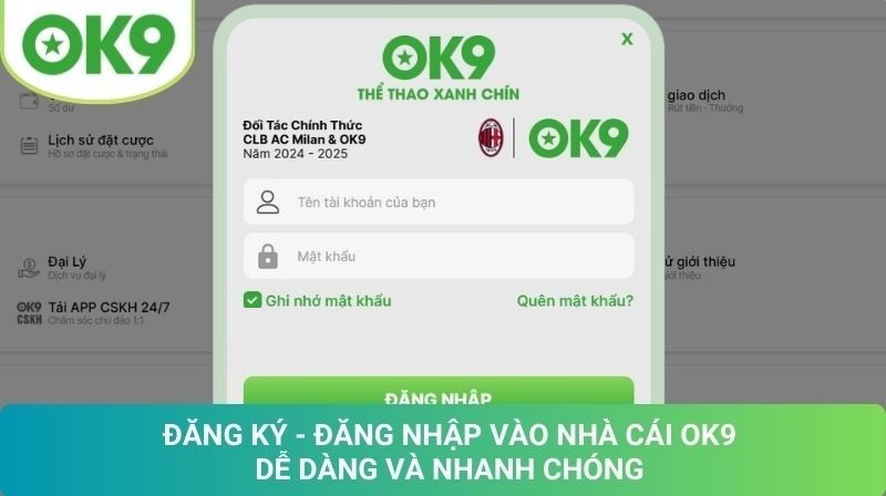 OK9 🎖️ Trang Chủ Uy Tín OK9.COM Chính Thức ⭐️ Ưu Đãi Hot 20 HƯỚNG DẪN ĐĂNG KÝ OK9 CHI TIẾT TỪNG BƯỚC (PC & MOBILE)